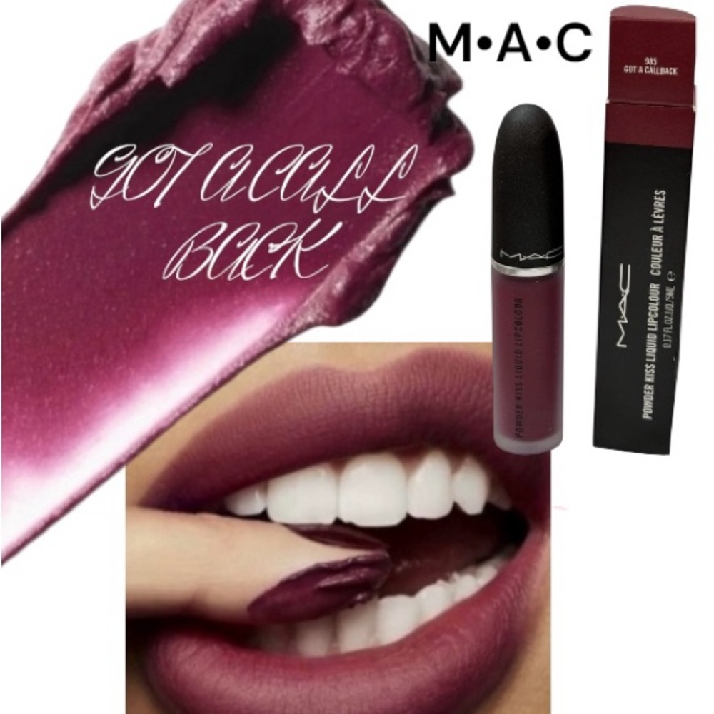 MAC Cosmetics Powder Kiss Liquid Lipcolour - “Got A Call Back”